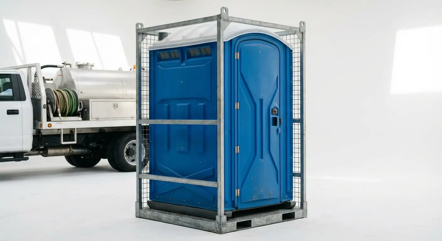Crane-Liftable Portable Toilet Technical Specifications in Tulsa, OK
